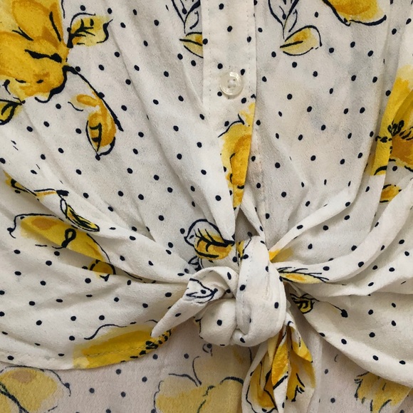 EUC Abercrombie & Fitch Floral Blouse - Picture 4 of 6